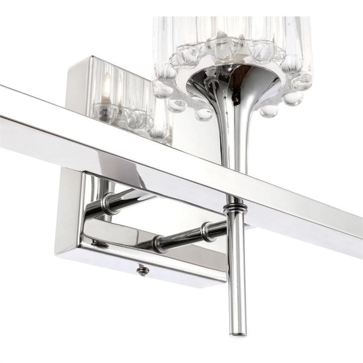 Chrome Glass Bath Light K2396