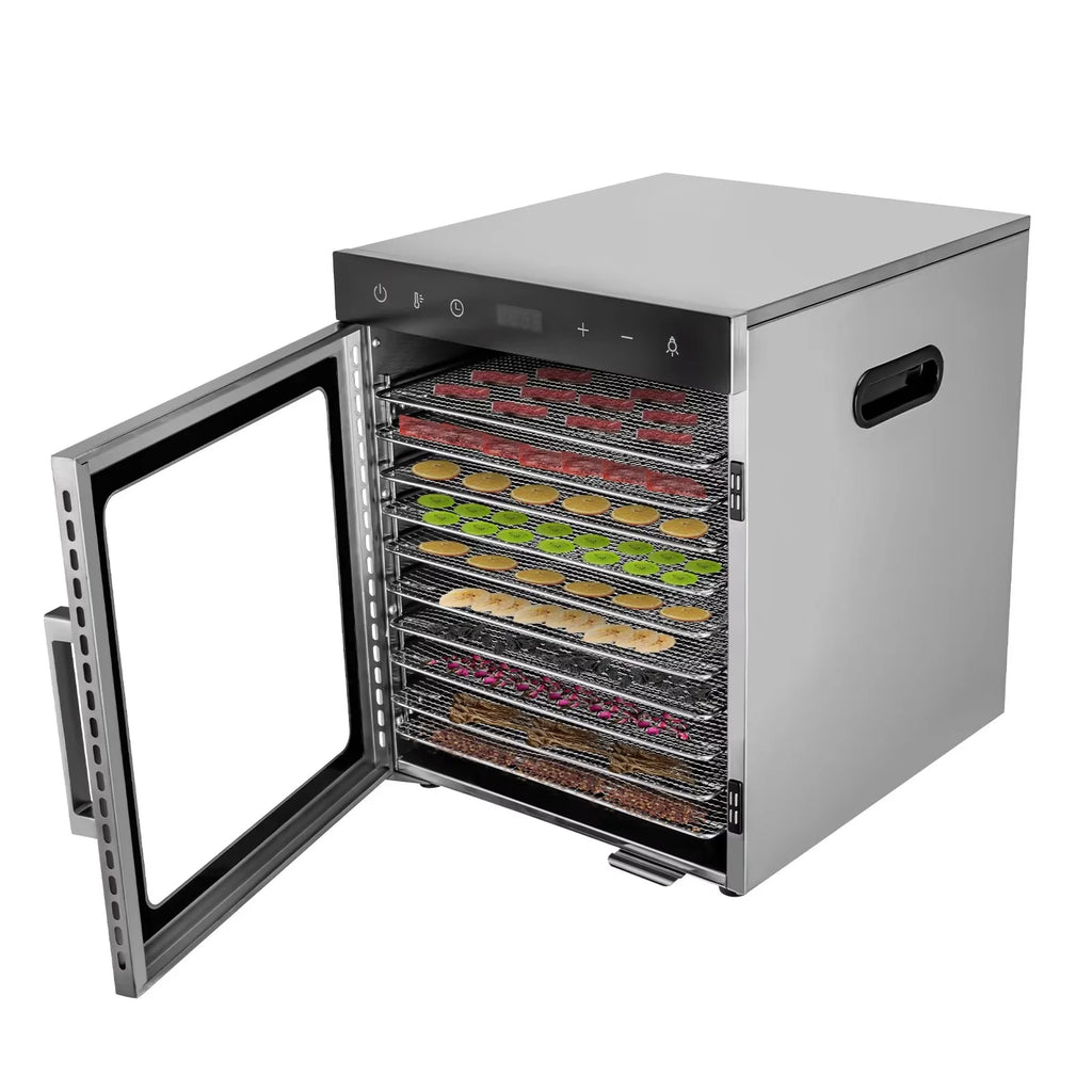10-Tray Stainless Steel Food Dehydrator L6647