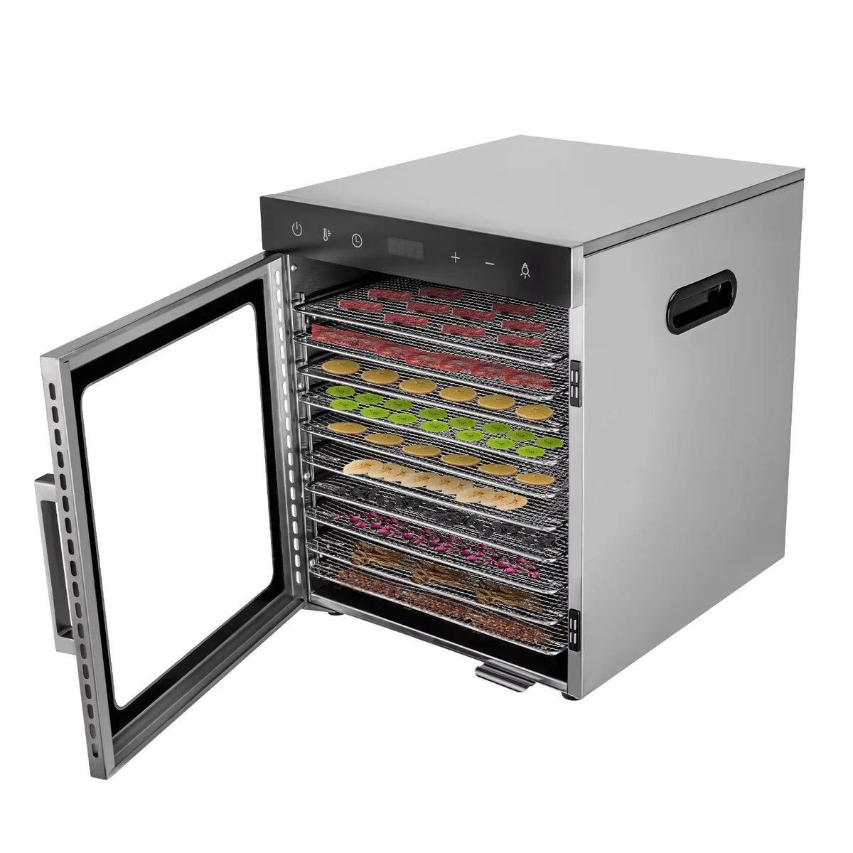 10-Tray Stainless Steel Food Dehydrator L6647