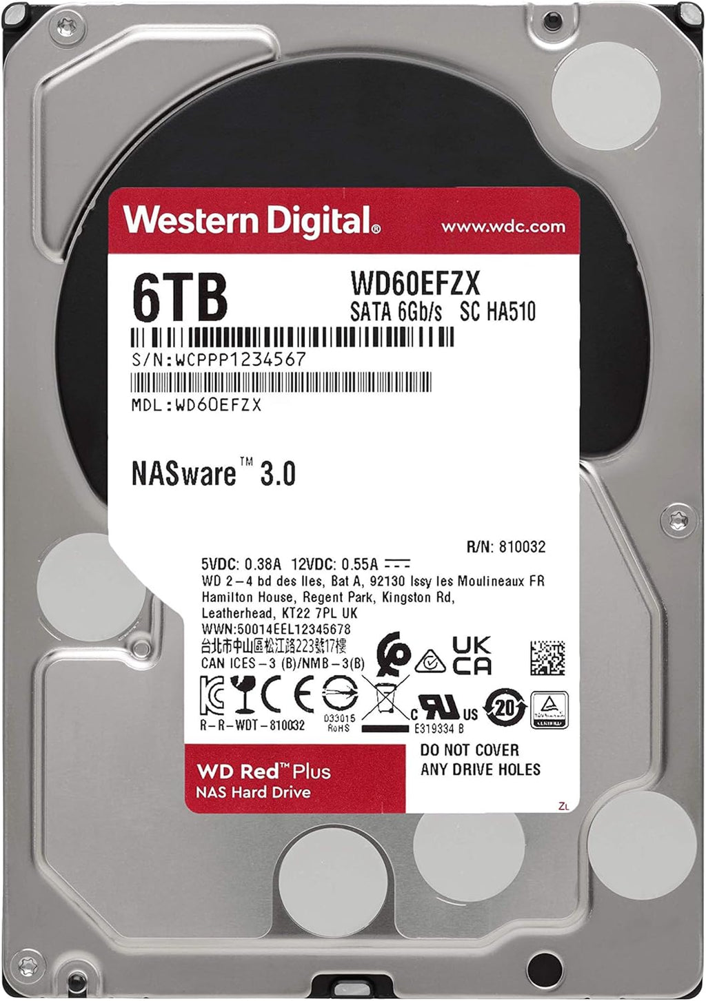 10TB NAS Internal Hard Drive HDD U9384