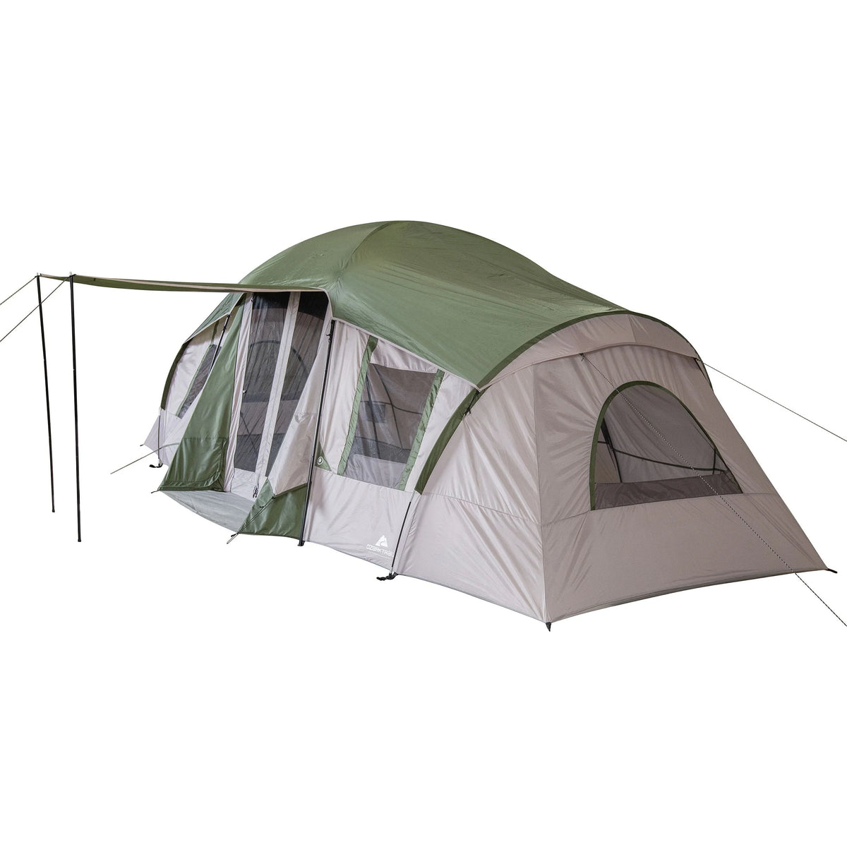 10-Person 3-Room Tent with Shade Awning Y3347