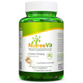 100% Korean Ginseng Vegetable Capsules 90 Count N373