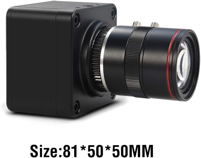 4K USB Camera with 6-12mm Varifocal Manual Lens Webcam K39450