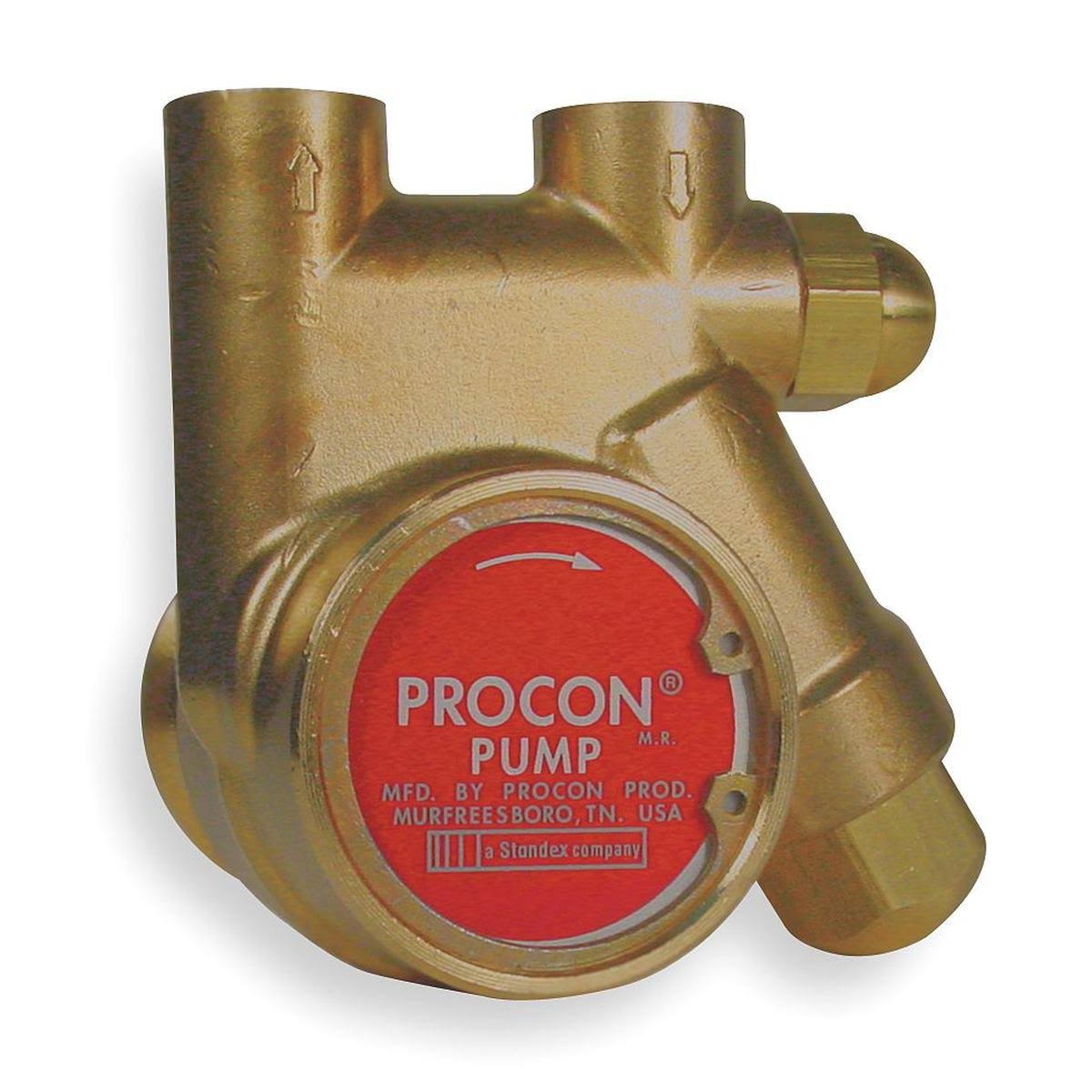 112 GPH Brass Stainless Steel Rotary Vane Pump Head Q37857