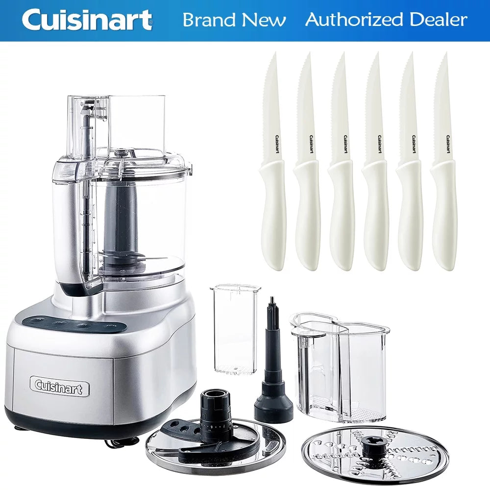 11 Cup Food Processor and 6-Piece Serrated Steak Knife Set T77252