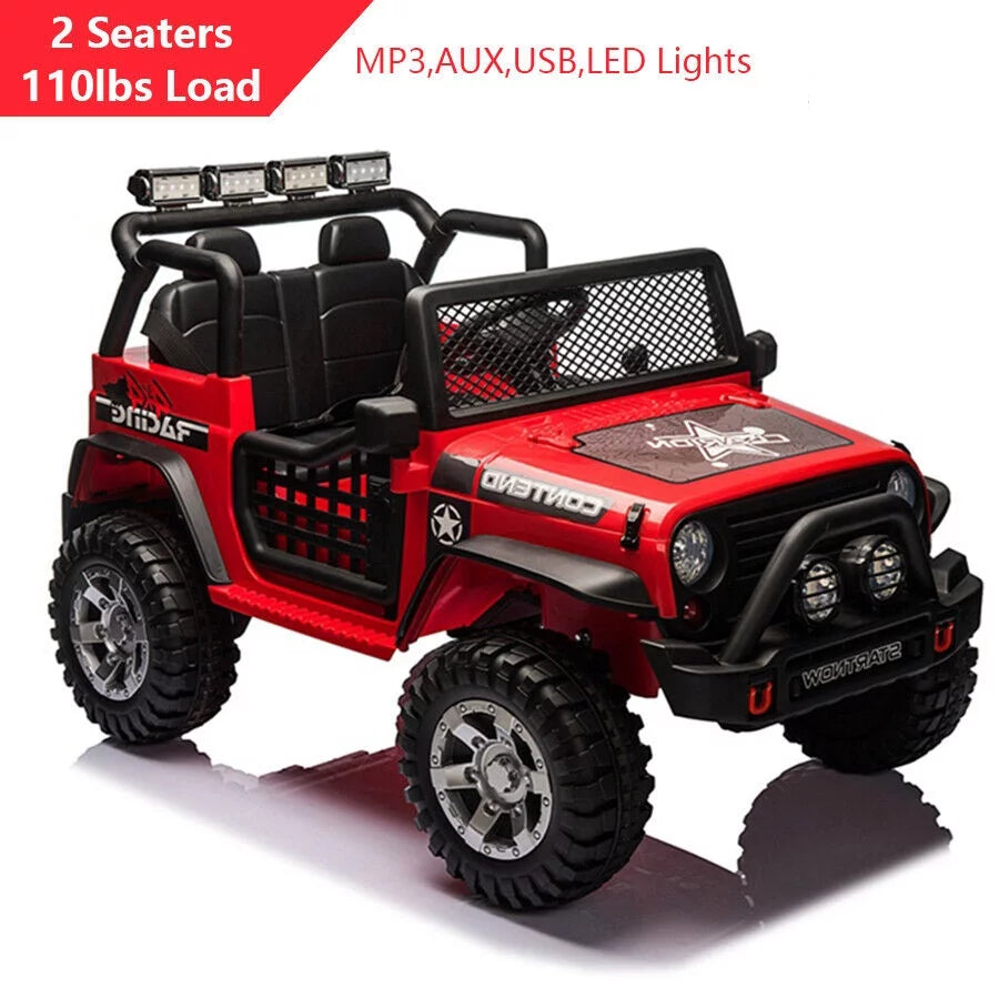 12 Volt Kids Electric Car with Remote Control 2 Seats Z551004