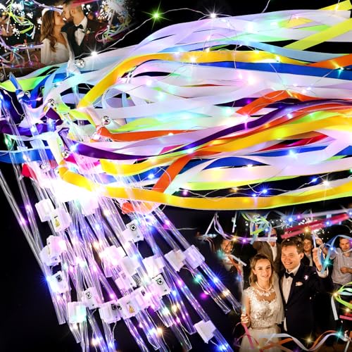 100 PCS Light Up Wands with 3 Colorful Flashing Modes L48673