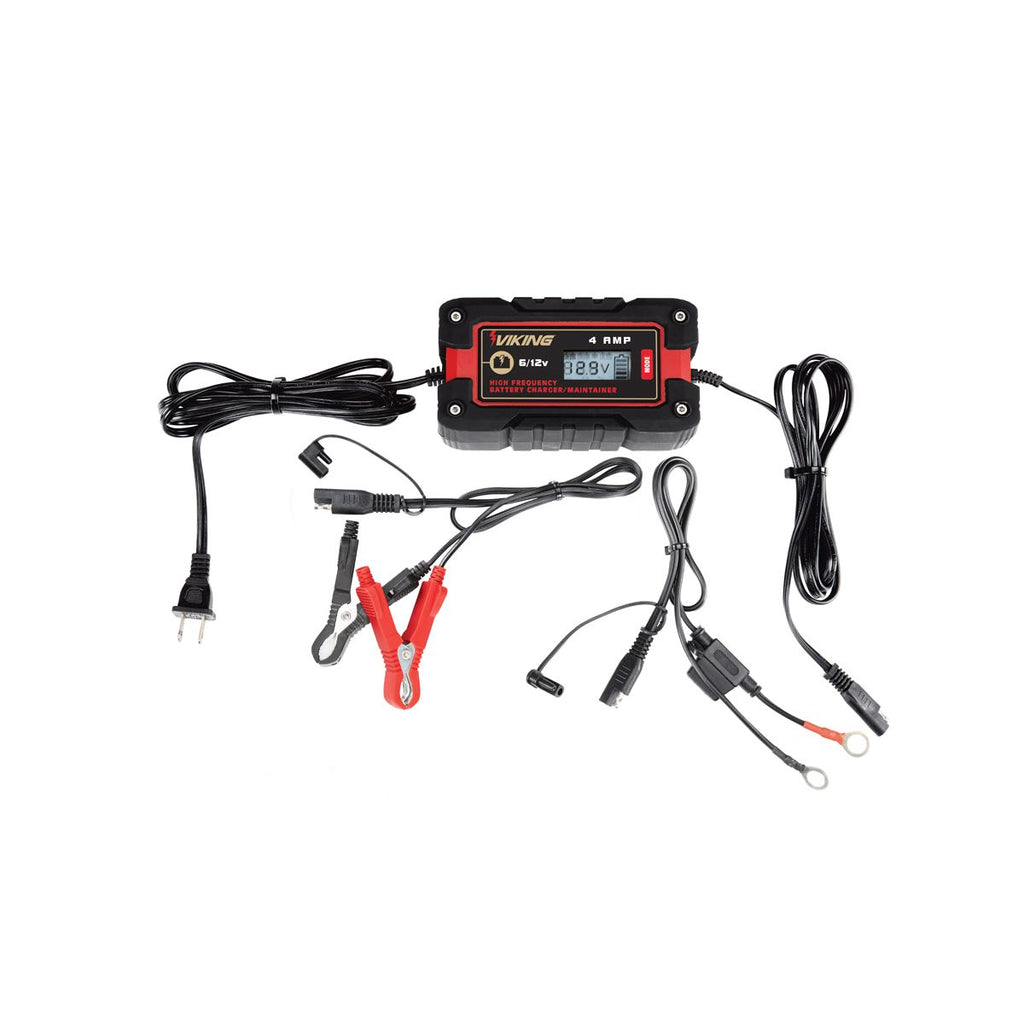 4 Amp Fully Automatic Microprocessor-Controlled Battery Charger/Maintainer J949