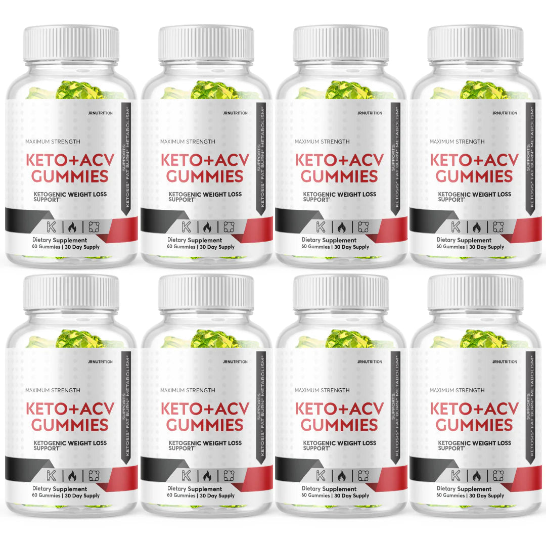 Keto ACV Gummies 8 Bottles O288589