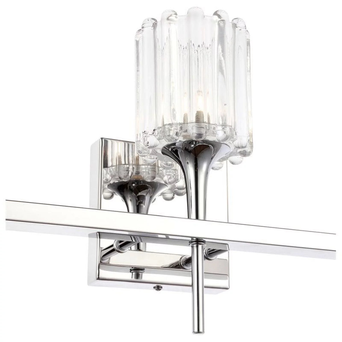 Chrome Glass Bath Light K2396