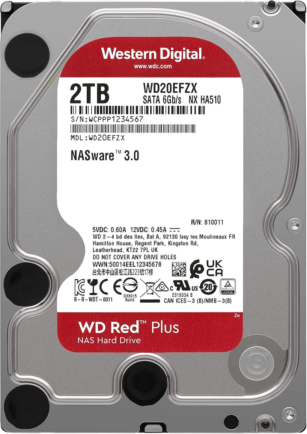 10TB NAS Internal Hard Drive HDD U9384