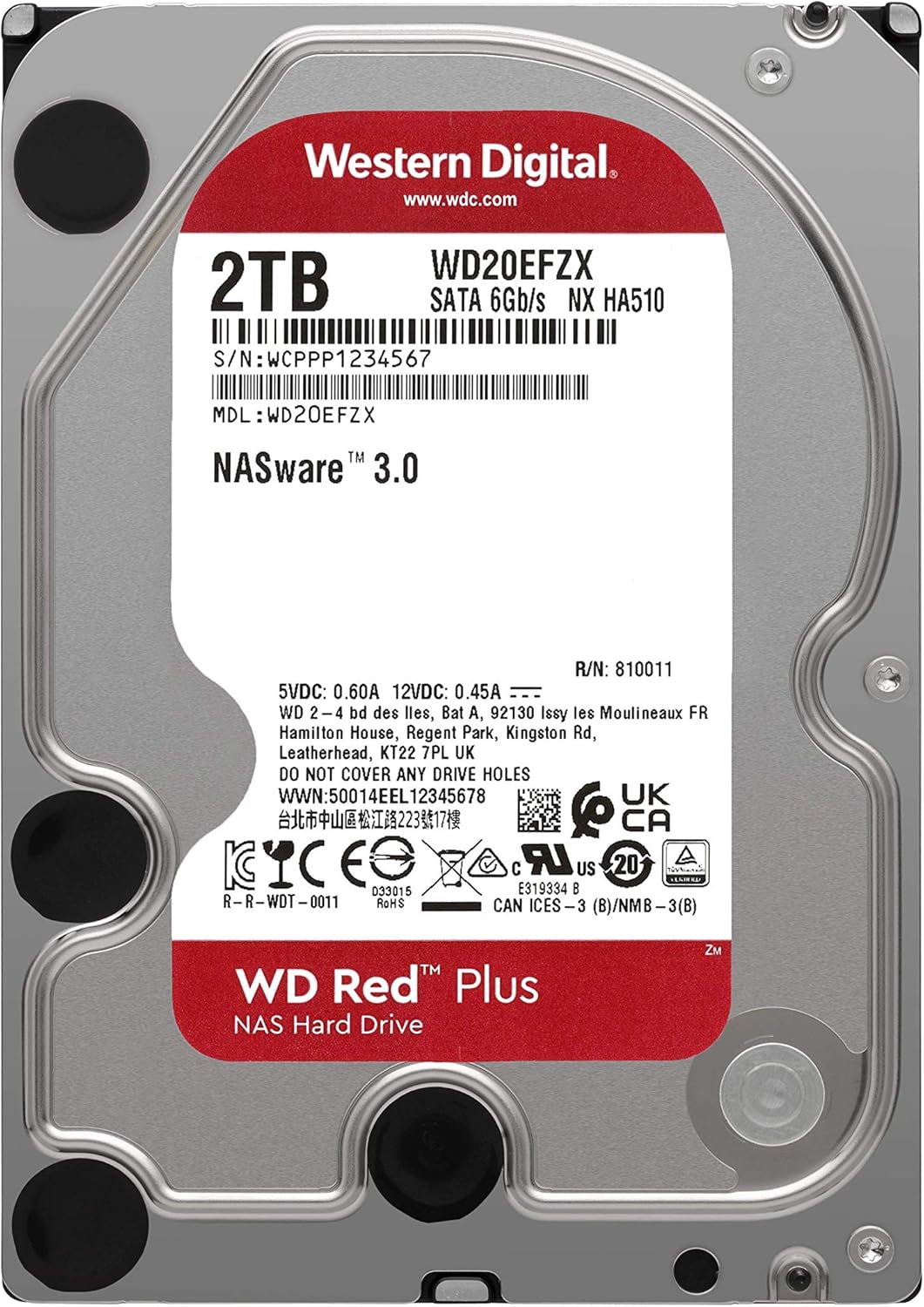 10TB NAS Internal Hard Drive HDD U9384