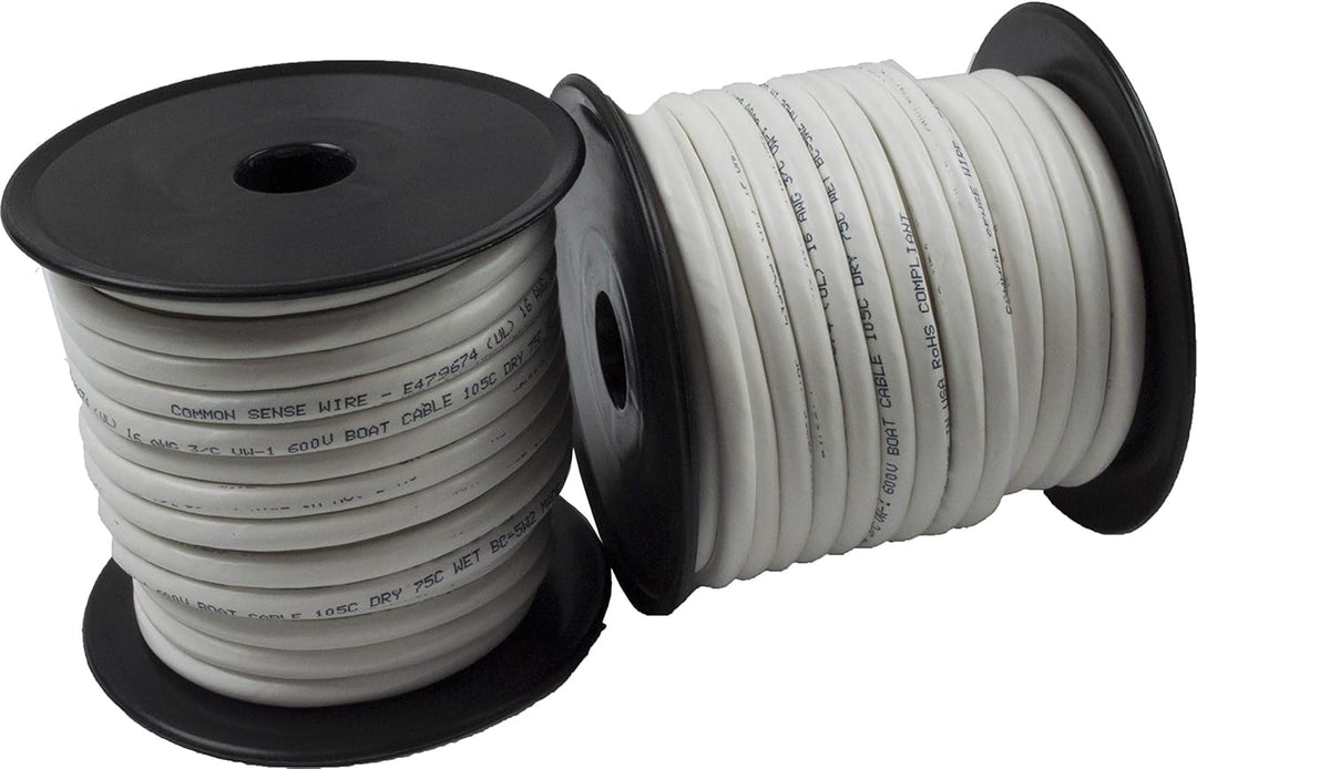10/2 AWG Tinned Copper Duplex Round Marine Wire L5511