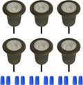 10W Low-Voltage IP67 Waterproof LED Landscape Lighting 6-Pack I5425