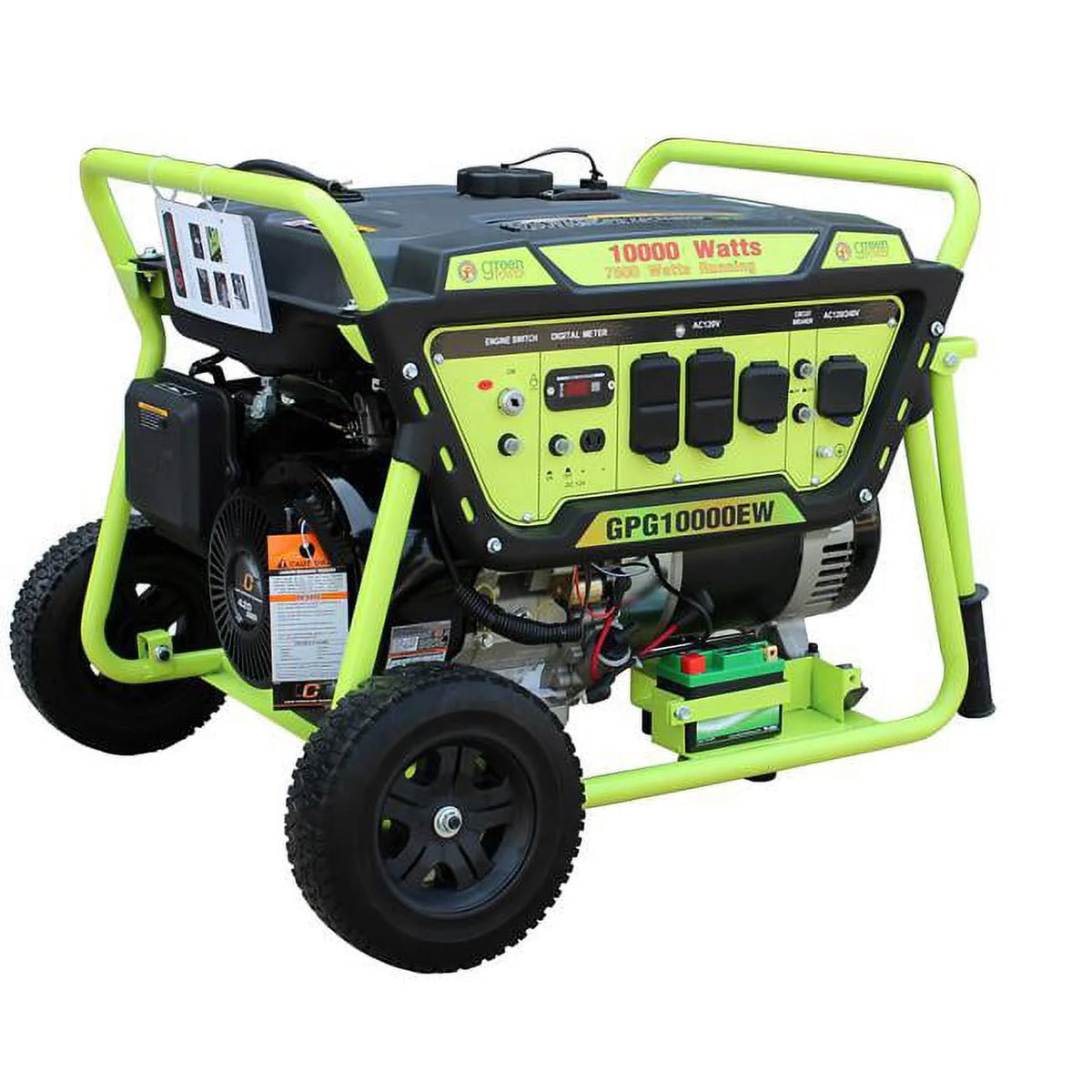 10000 Watt Gasoline Generator With Electric Start W5100