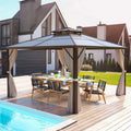 10' x 13' Hardtop Aluminum Gazebo U3283
