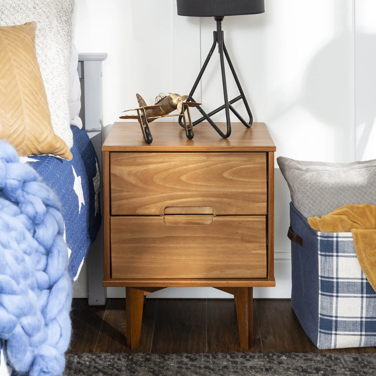 2-Drawer Nightstand H145
