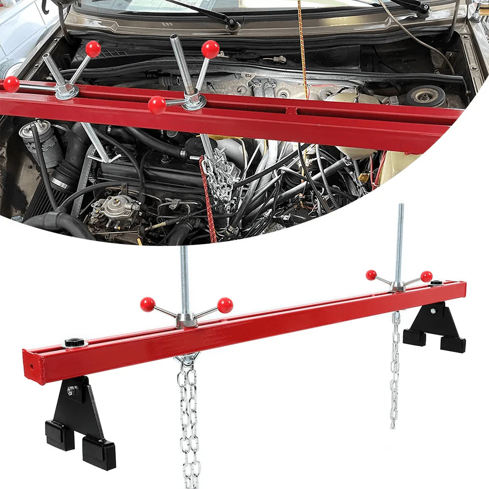 1100 Lbs Engine Support Bar with Dual Hooks D470028