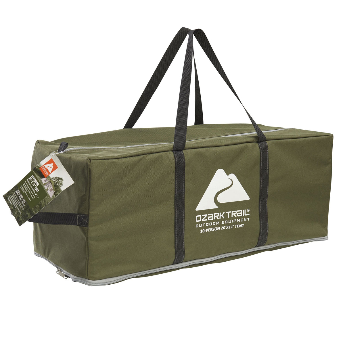 10-Person 3-Room Tent with Shade Awning Y3347